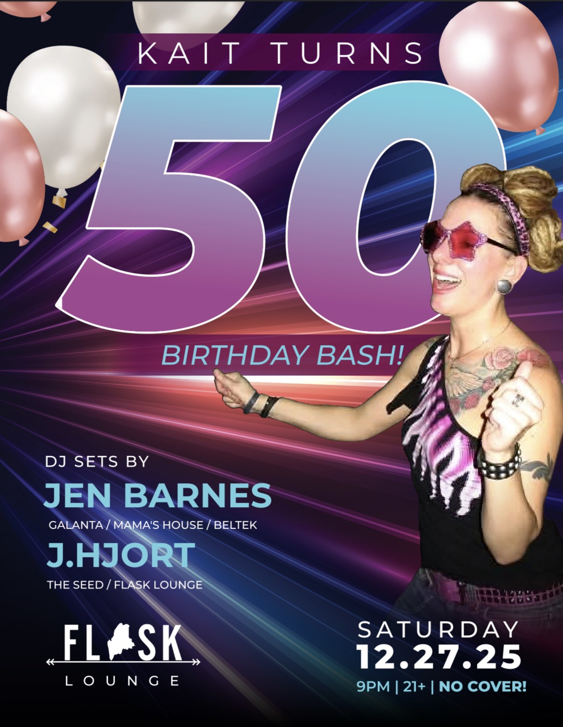 Fifty and Fierce: A Birthday Dance Party - Portland Maine Dance