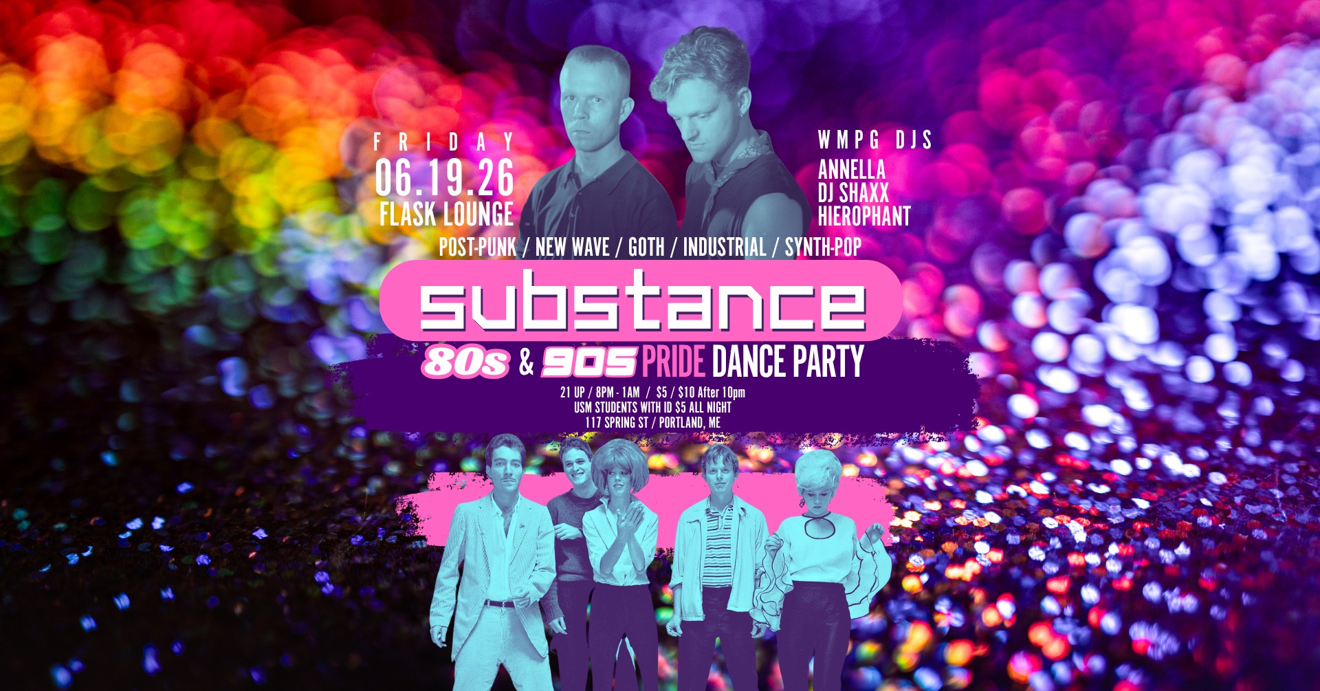 Substance: 80s & 90s Pride Dance Party