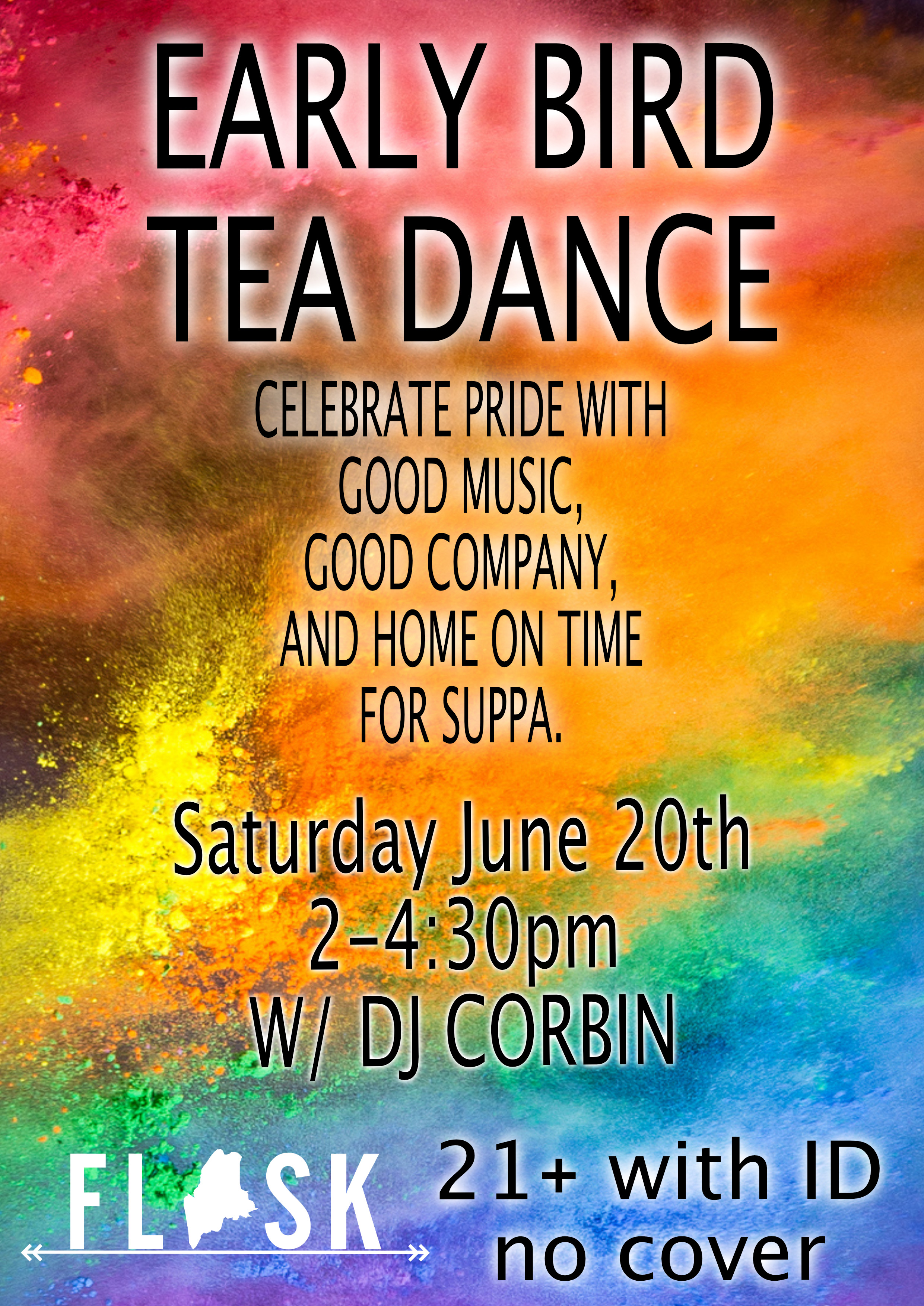 🏳️‍🌈The Early Bird Tea Dance: Pride for People Who Stretch Before Bed